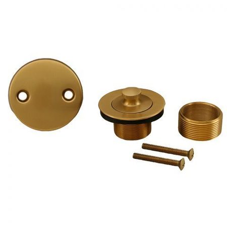 JONES STEPHENS Brushed Bronze Two-Hole Lift and Turn Conversion Kit B5155BB